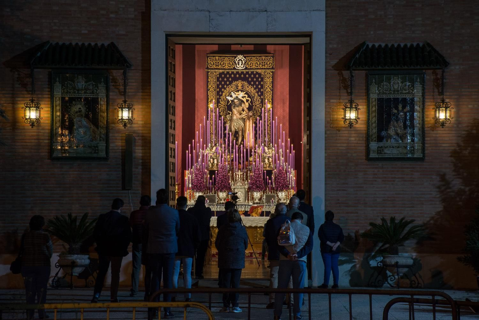 Las Cigarreras celebró su solemne quinario en honor a Jesús Atado a la Columna