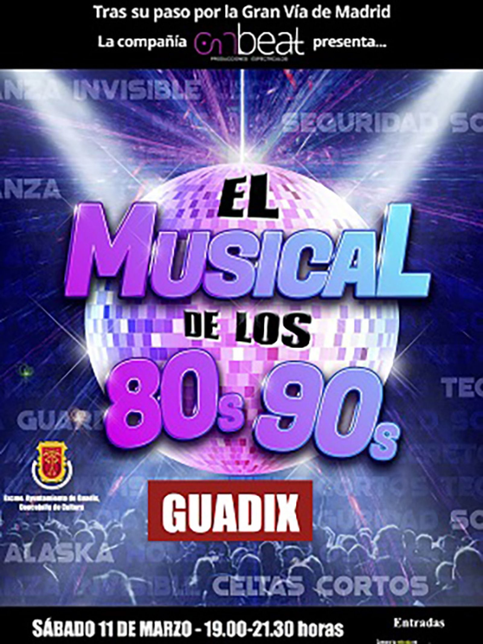 El Musical de los 80 y 90 repite en la provincia Granada
