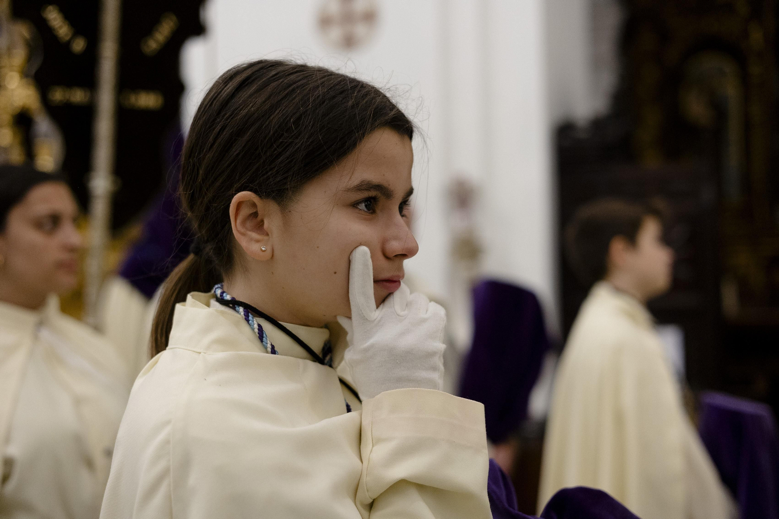 Las imágenes de la cofradía del Prendimiento este Lunes Santo en la Semana Santa de Cádiz de 2024
