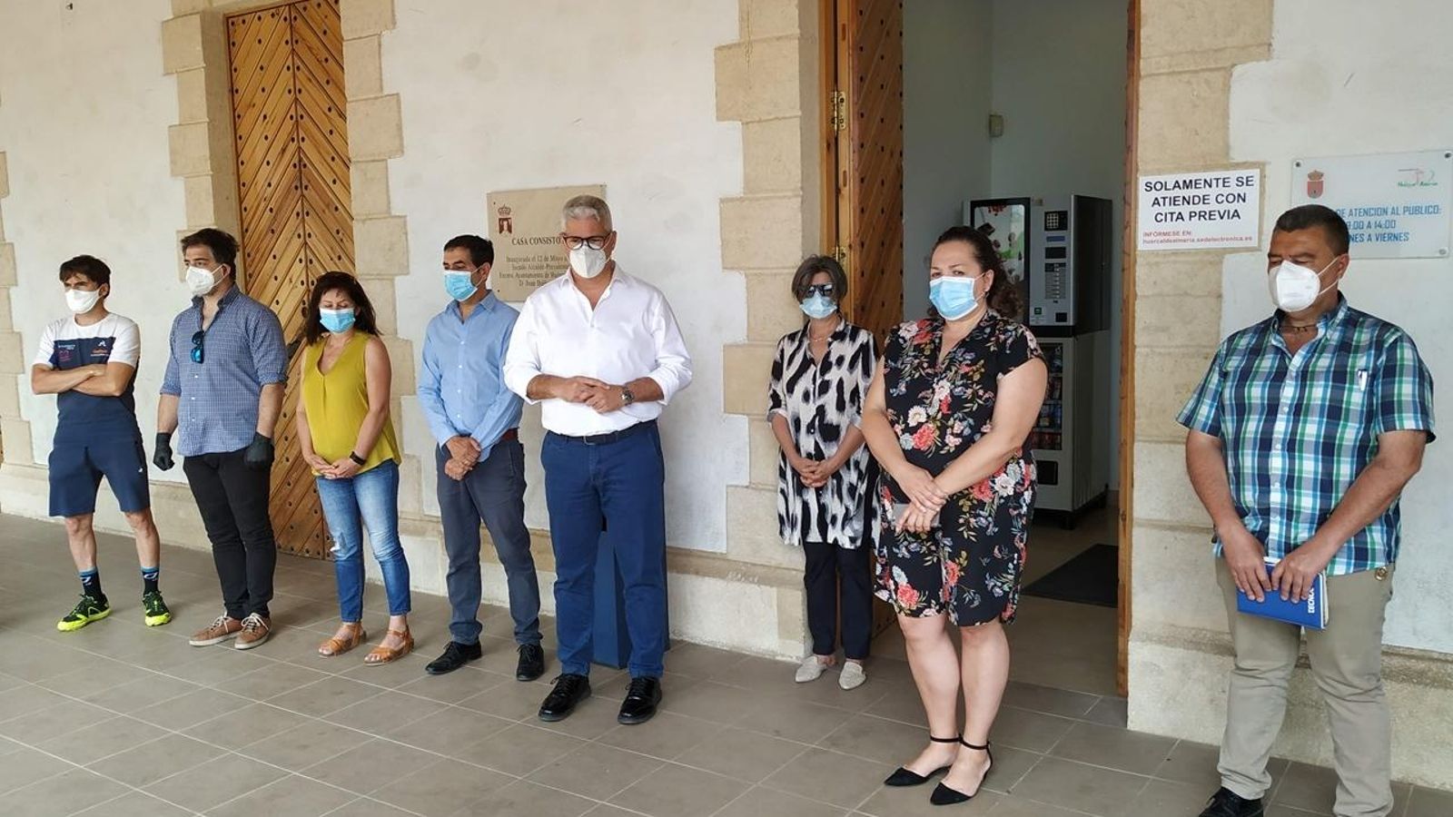 Minuto de silencio en Huércal de Almería