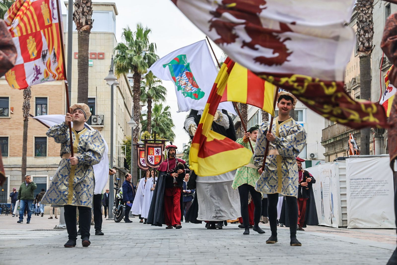 Fotografías de la presentación de la XXIV Feria Medieval del Descubrimiento de Palos de la Frontera