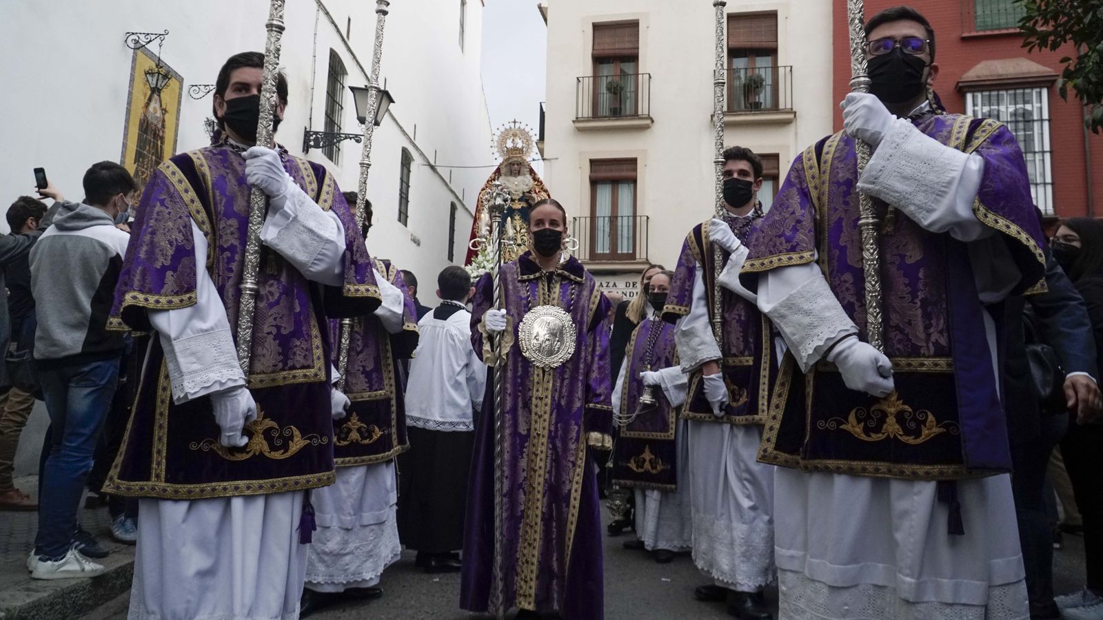 Imágenes del traslado del Beso de Judas