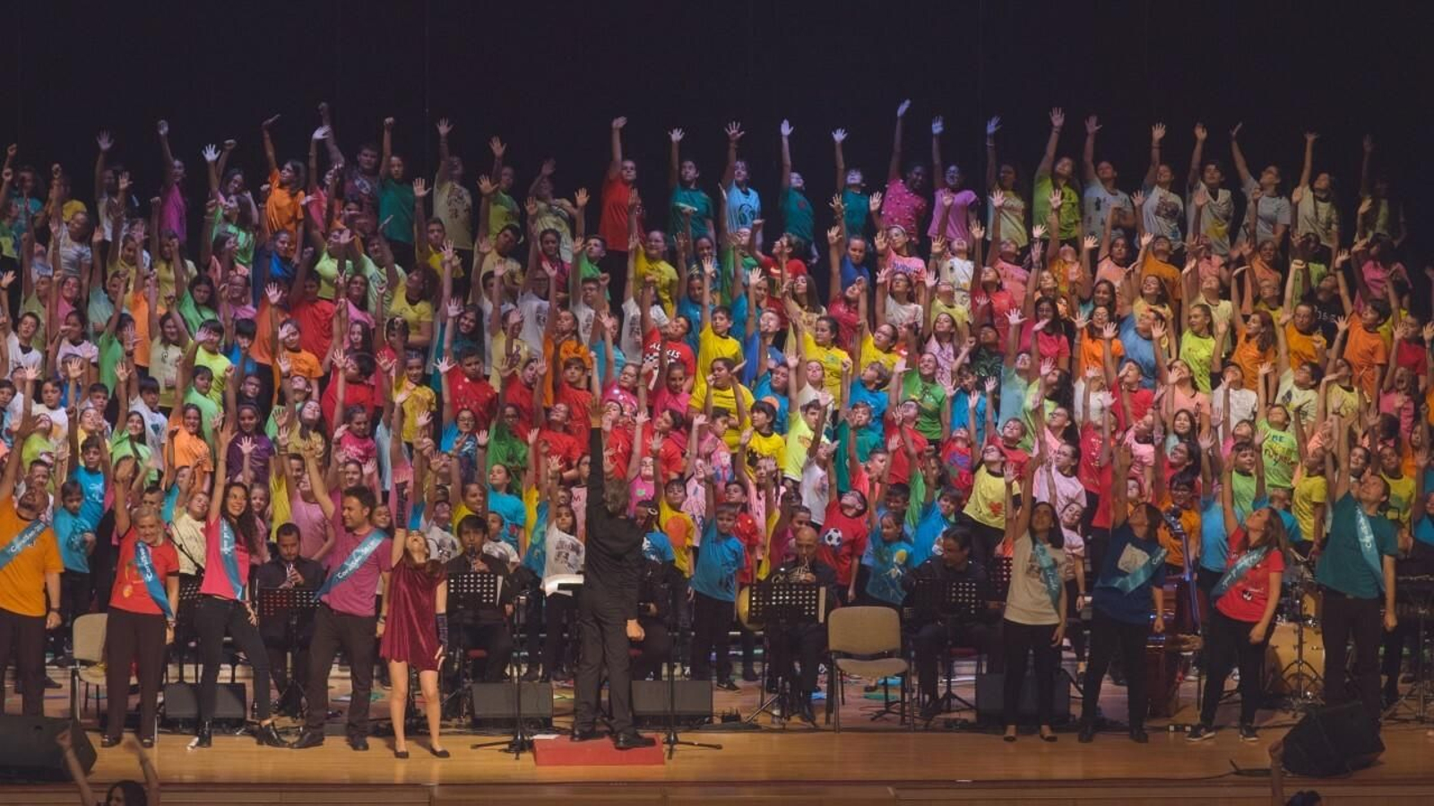 Una de las actuaciones del Proyecto Coralsón que se han ofrecido ya este año en Andalucía.