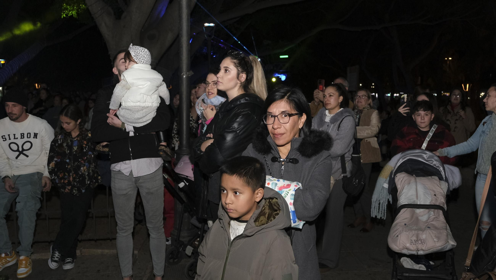 'Almería, la Ciudad de la Luz', espectáculo de luces, en imágenes