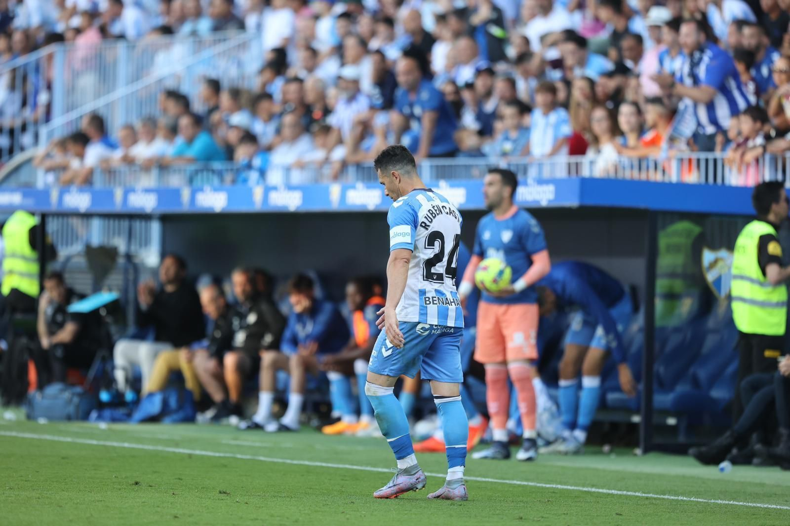 Rubén Castro decaído tras fallar el penalti.