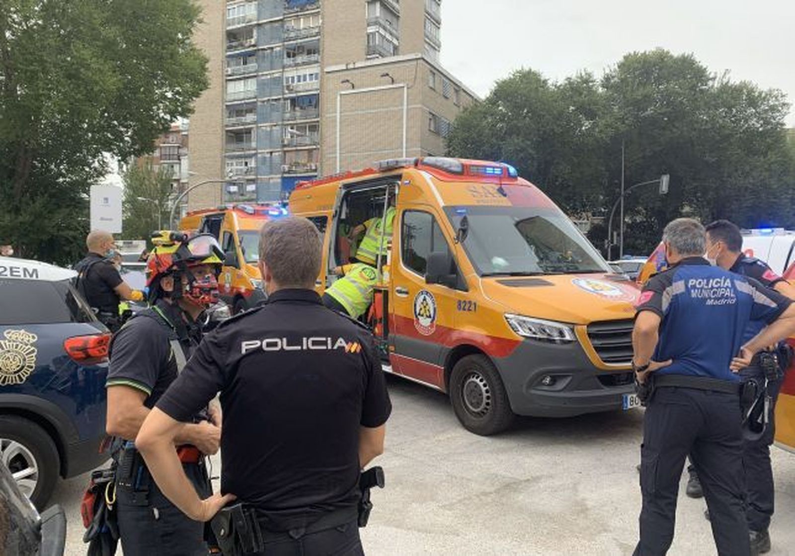 El Samur rescata a una bebé