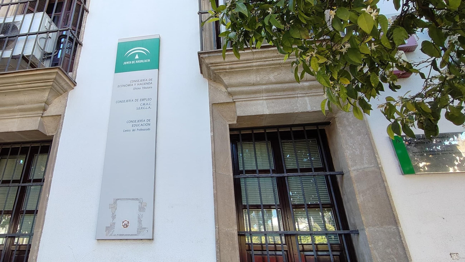 Sede del Sercla en Jerez, en la Alameda Cristina.