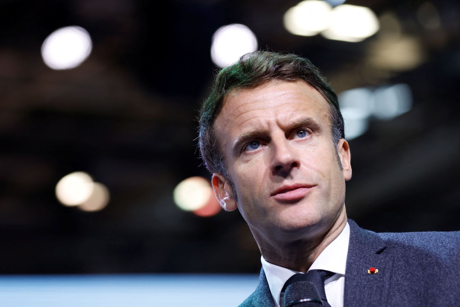El presidente francés, Emmanuel Macron.