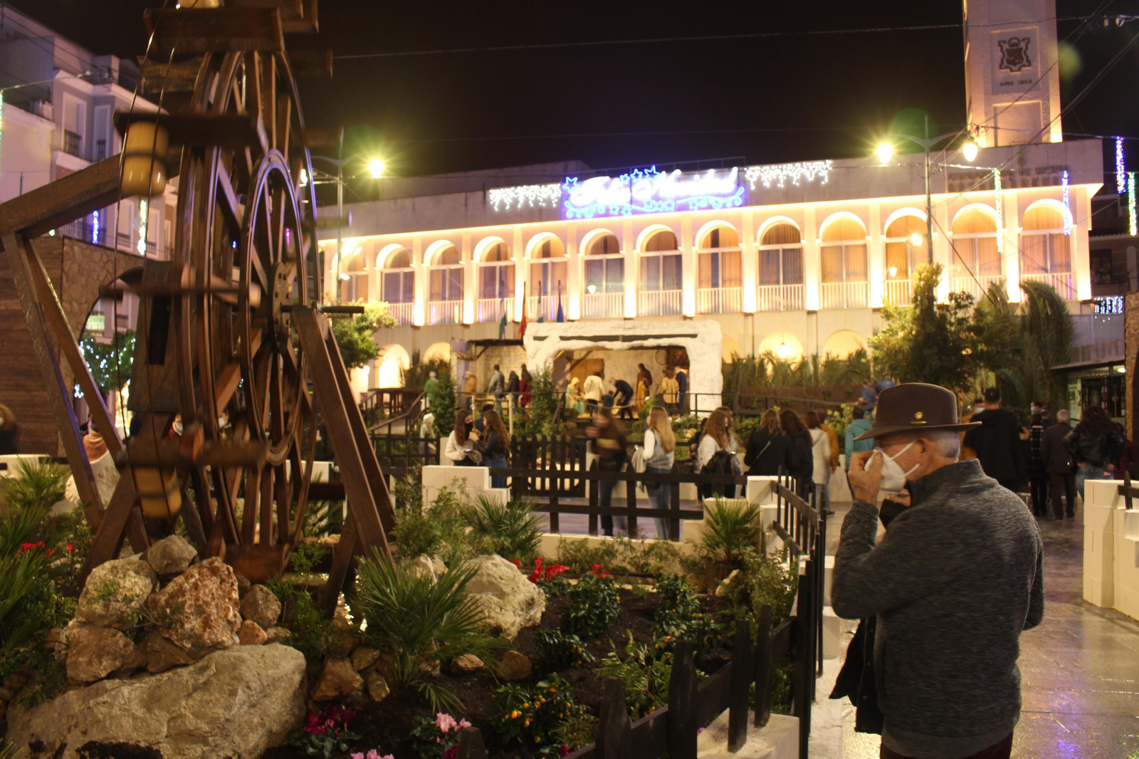 El alumbrado de Navidad de Lucena, en fotografías