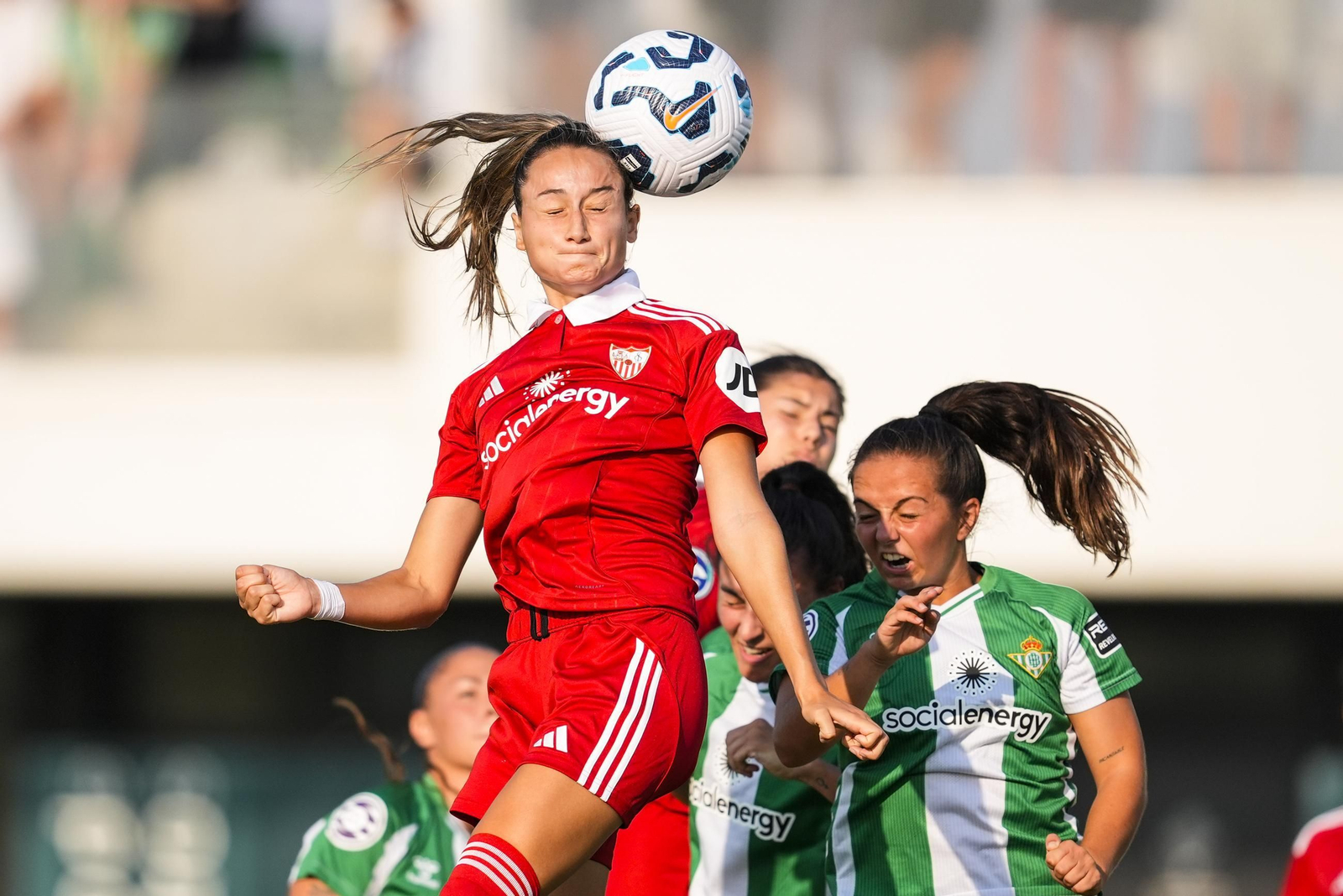 Las mejores fotos del Betis Féminas - Sevilla Femenino