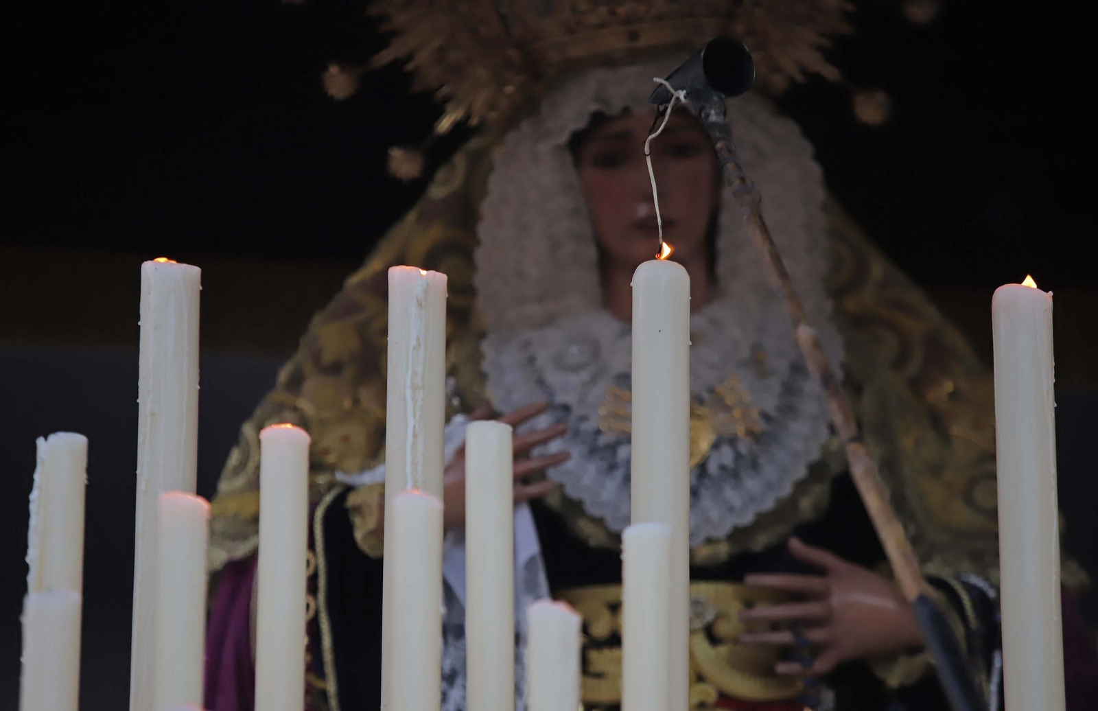 Fotos del Miércoles Santo en Algeciras: Ecce Homo y Buena Muerte