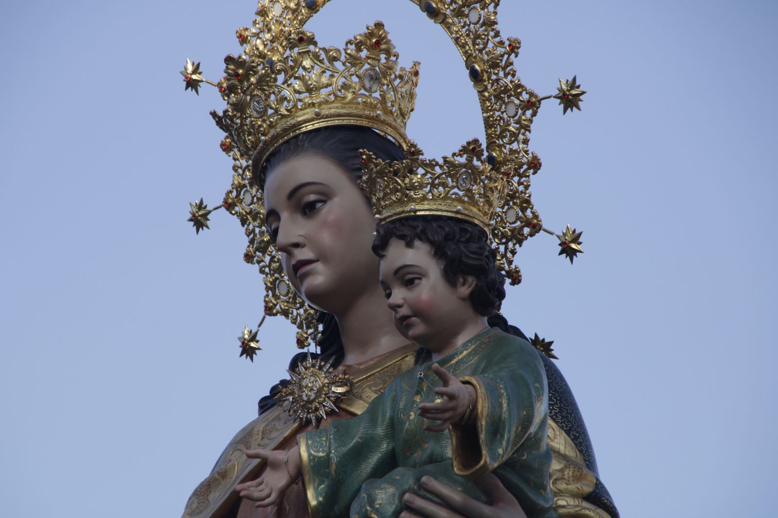 procesión de María Auxiliadora en imágenes Huelva