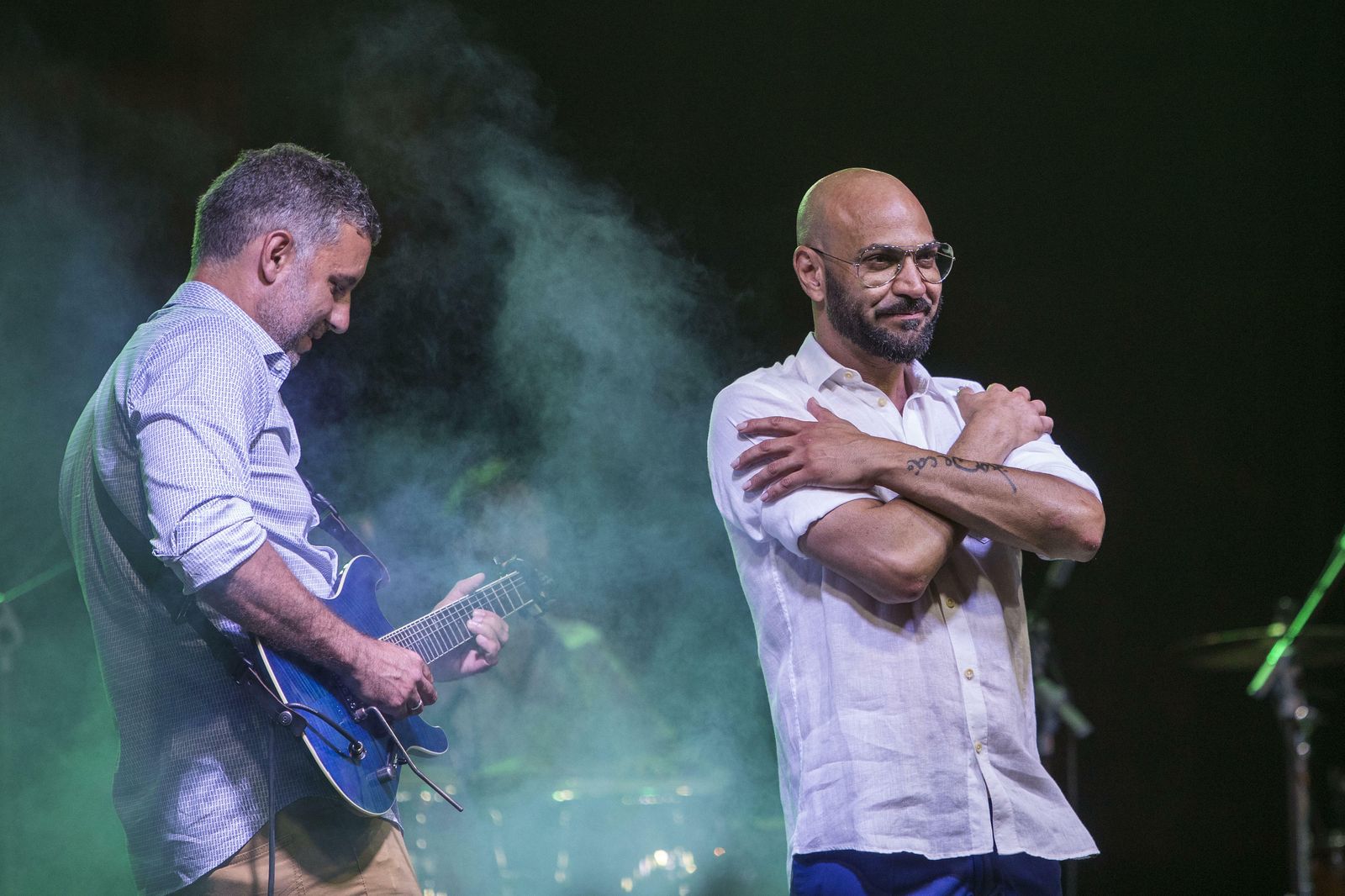 El grupo Maita Vende Ca, durante una actuación el pasado verano en San Fernando.