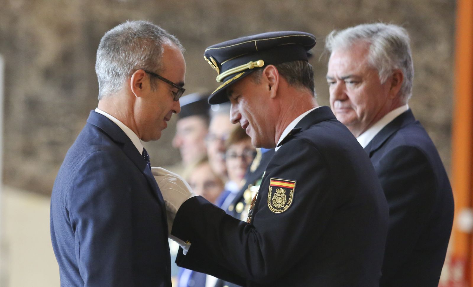 Las fotos del día del patrón de la Policía Nacional en Málaga