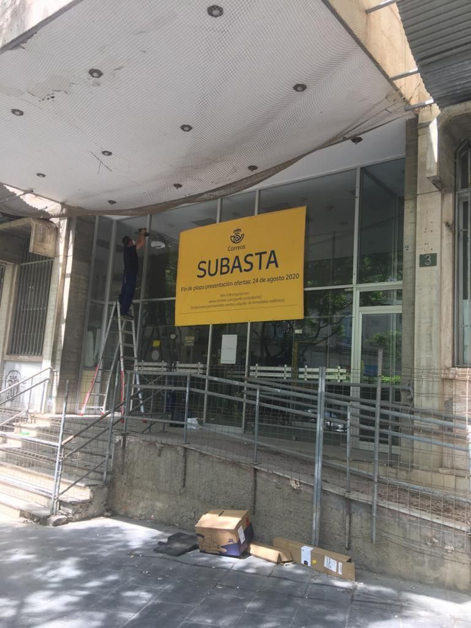 La subasta se cerró a finales de agosto y quedó desierta La subasta se cerró a finales de agosto y quedó desierta