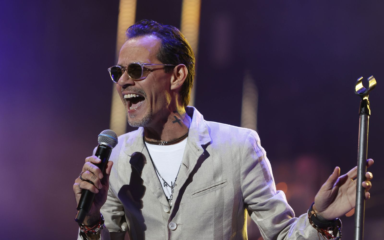 Las imágenes del concierto de Marc Anthony en Sevilla