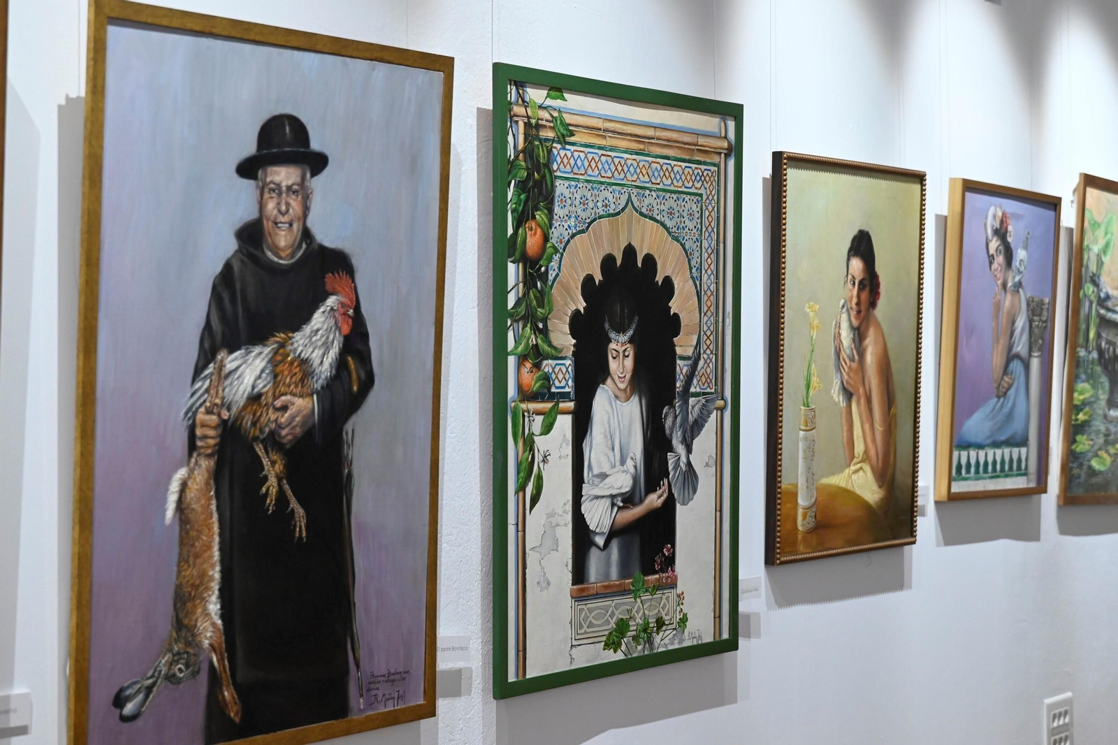 La exposición 'La mirada de Córdoba' de Rafael Martín en el Palacio de Viana, en imágenes