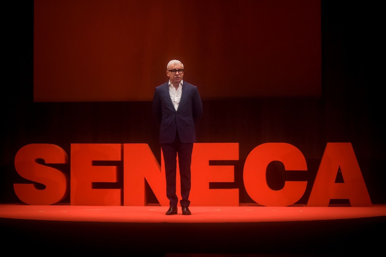 Jorge Javier Vázquez, en la presentación de la obra en Córdoba el pasado mes de marzo.
