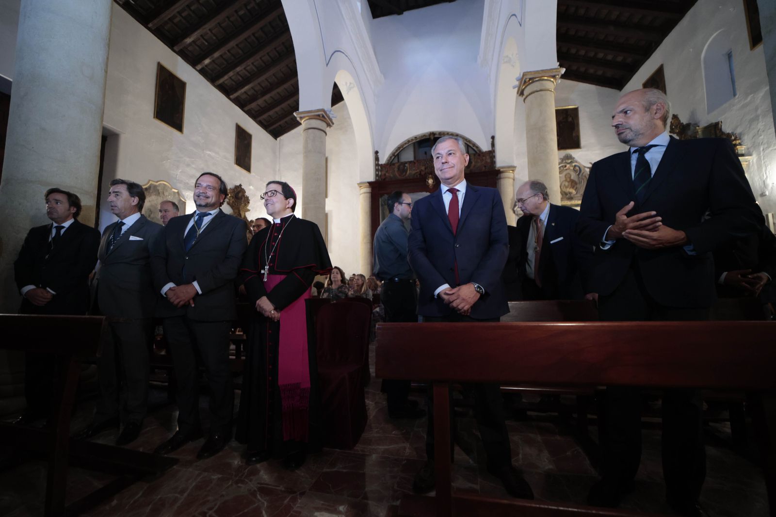 Imágenes de la reapertura de la iglesia de Santiago
