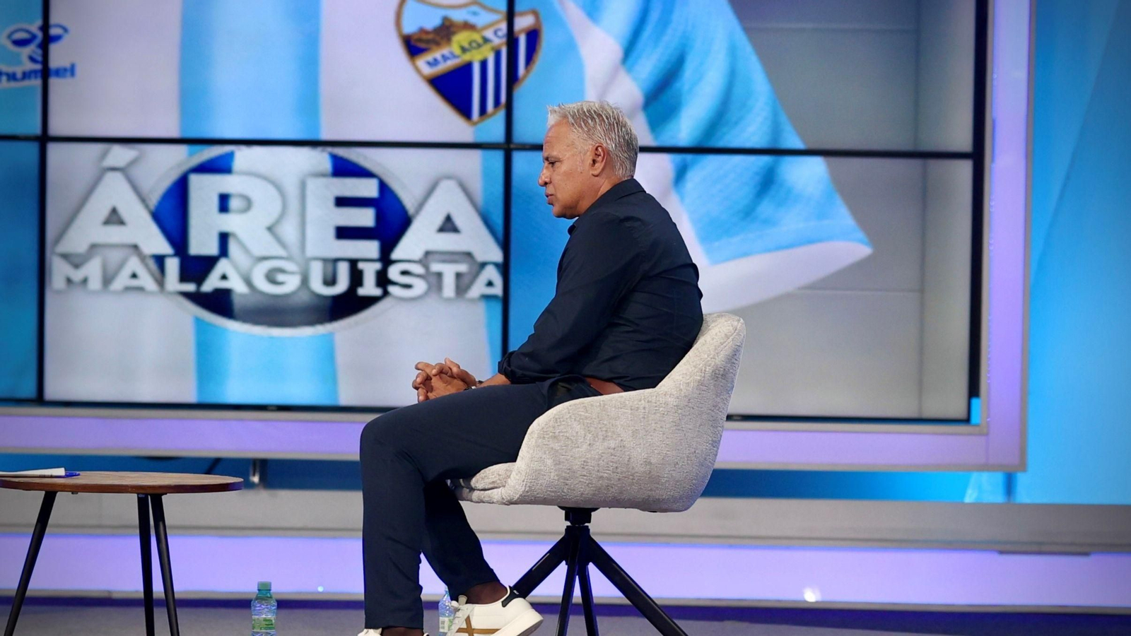 Sergio Pellicer en el programa Área Malaguista.