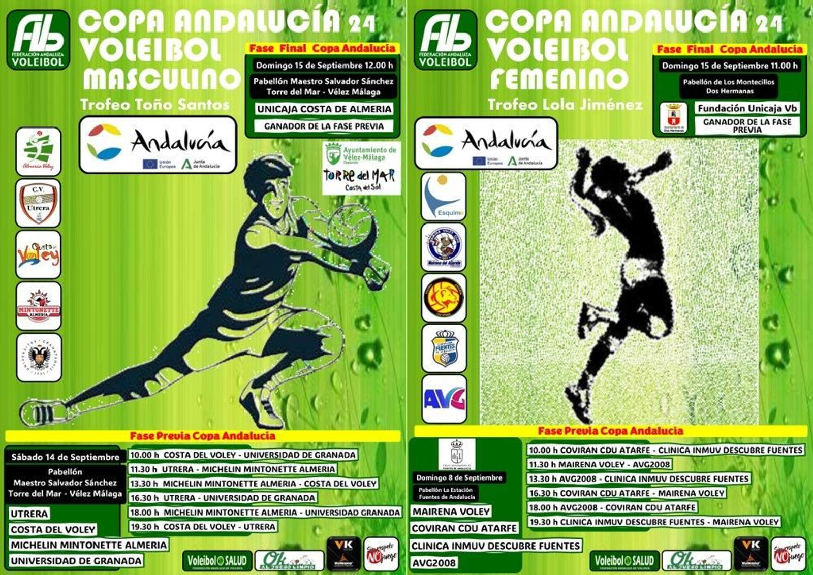 Cartel oficial de la Copa de Andalucía 2024.