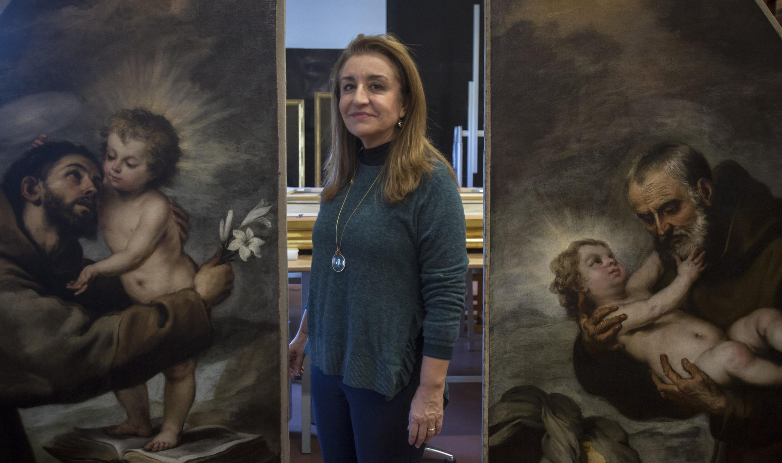 Últimos preparativos antes de la inauguración del 'Año Murillo'