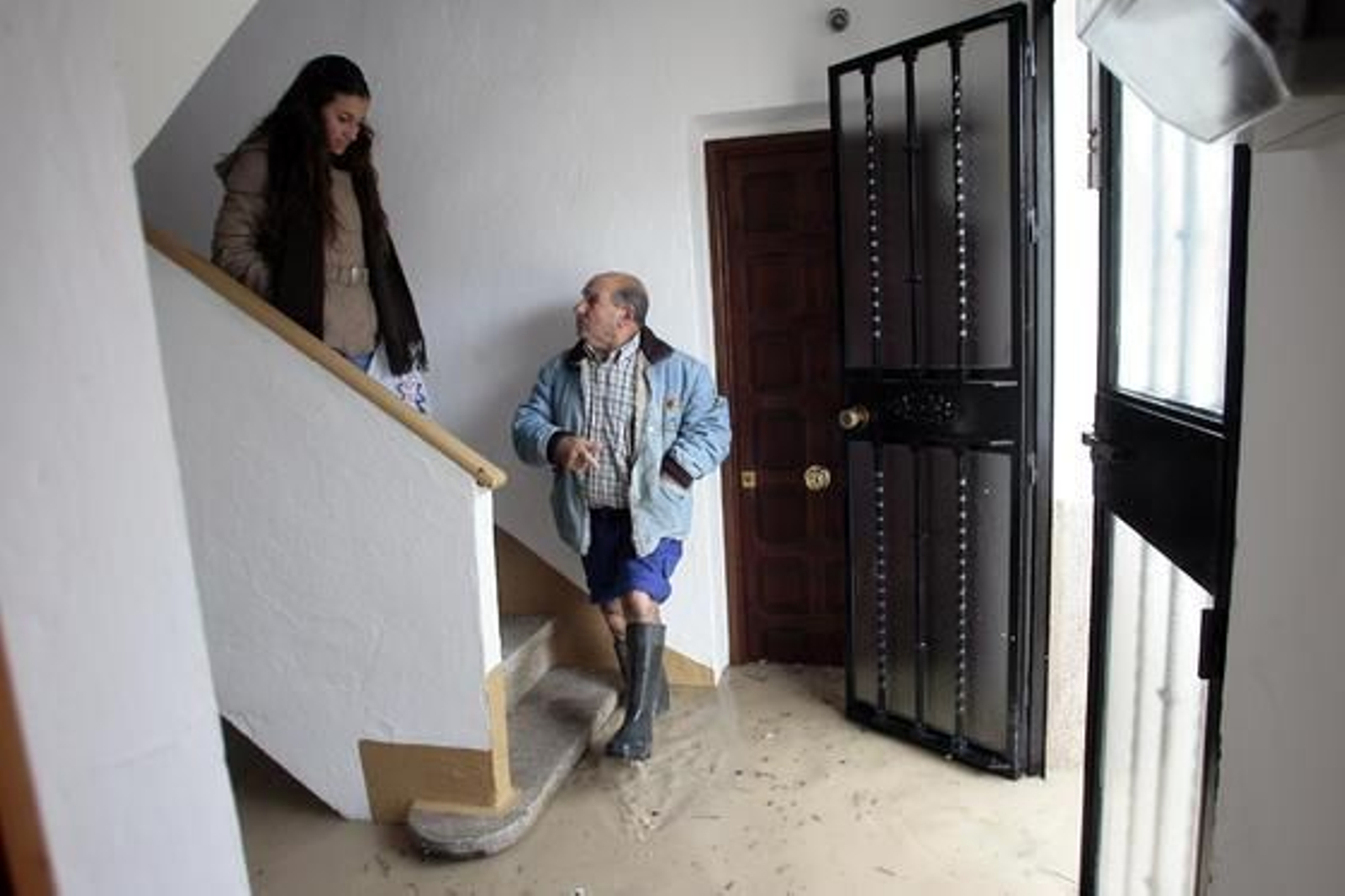 El Río Guadalquivir se desborda a su paso por Lora del Río.

Foto: Juan Carlos Muñoz