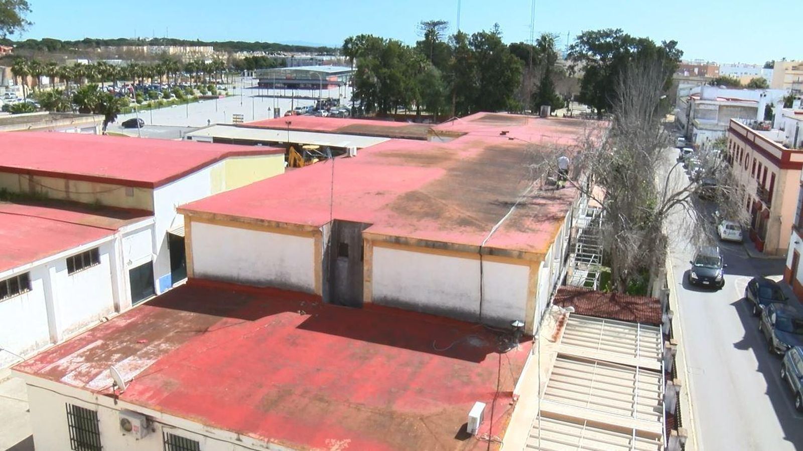 Vista del antiguo Instituto Manuel de Falla