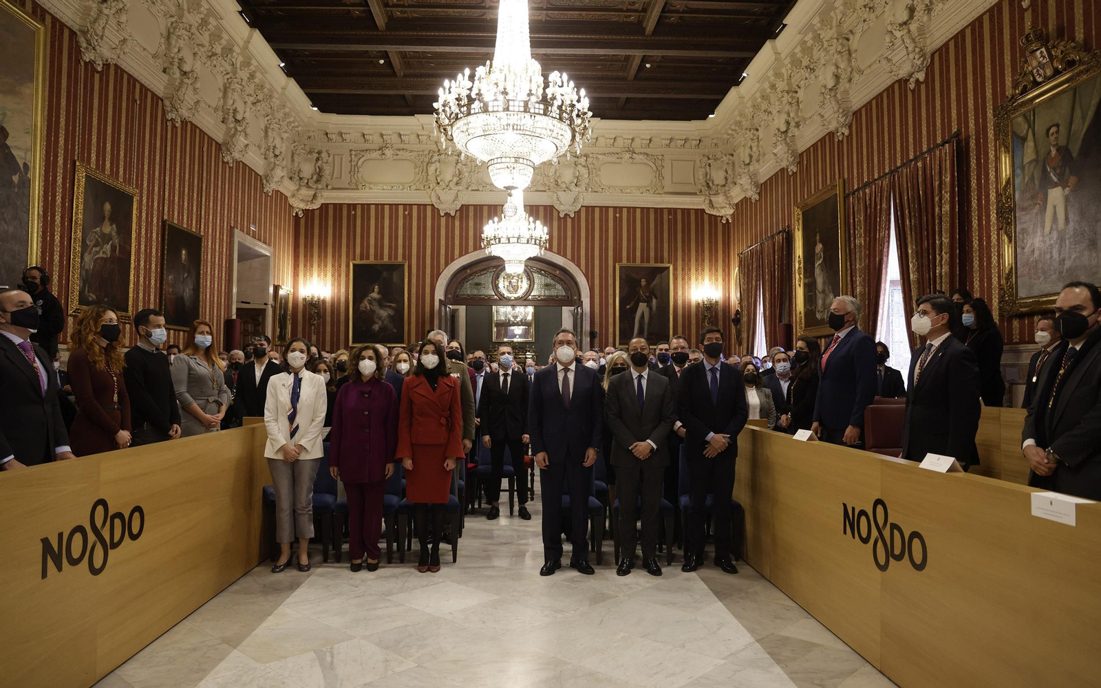 La investidura de Antonio Muñoz como Alcalde de Sevilla, en imágenes