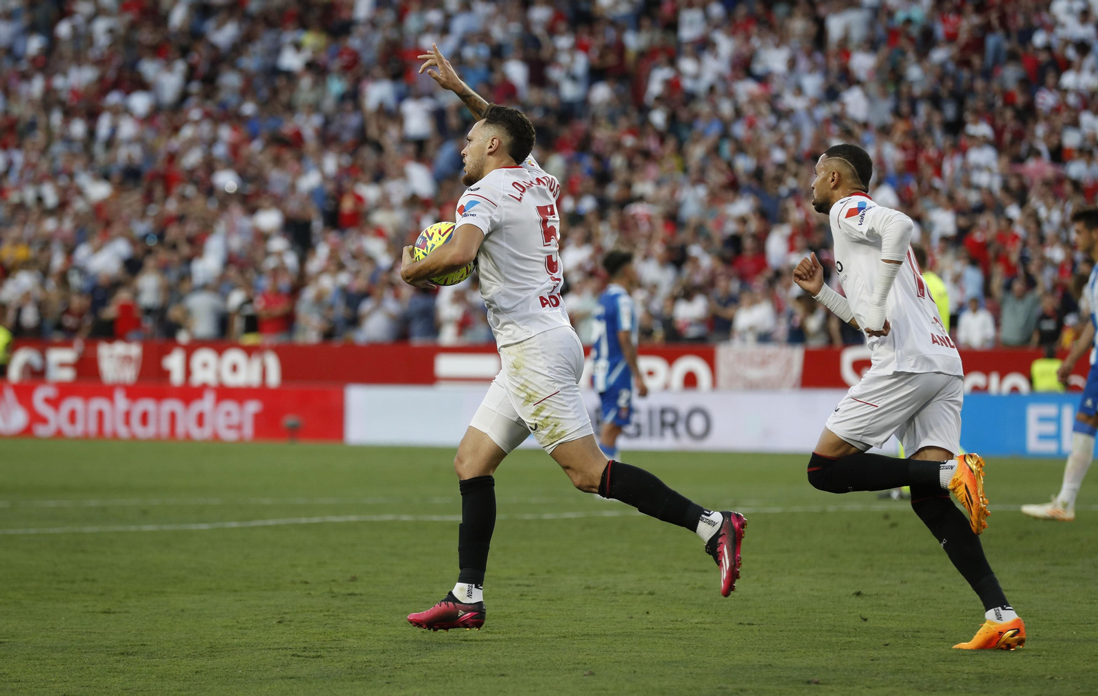 Las fotos del Sevilla-Español