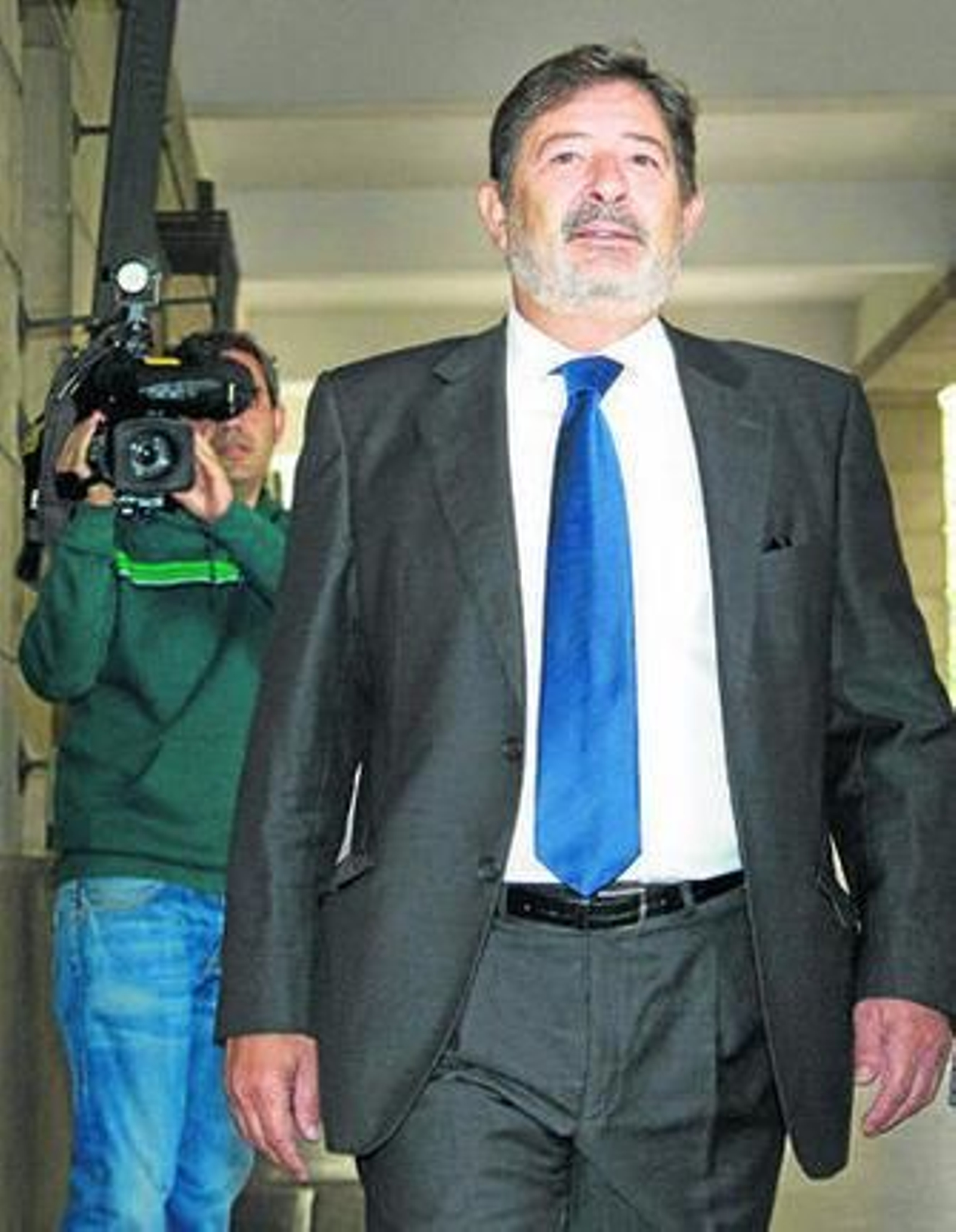 El ex director de Trabajo Francisco Javier Guerrero, ayer de nuevo ante la juez Alaya.