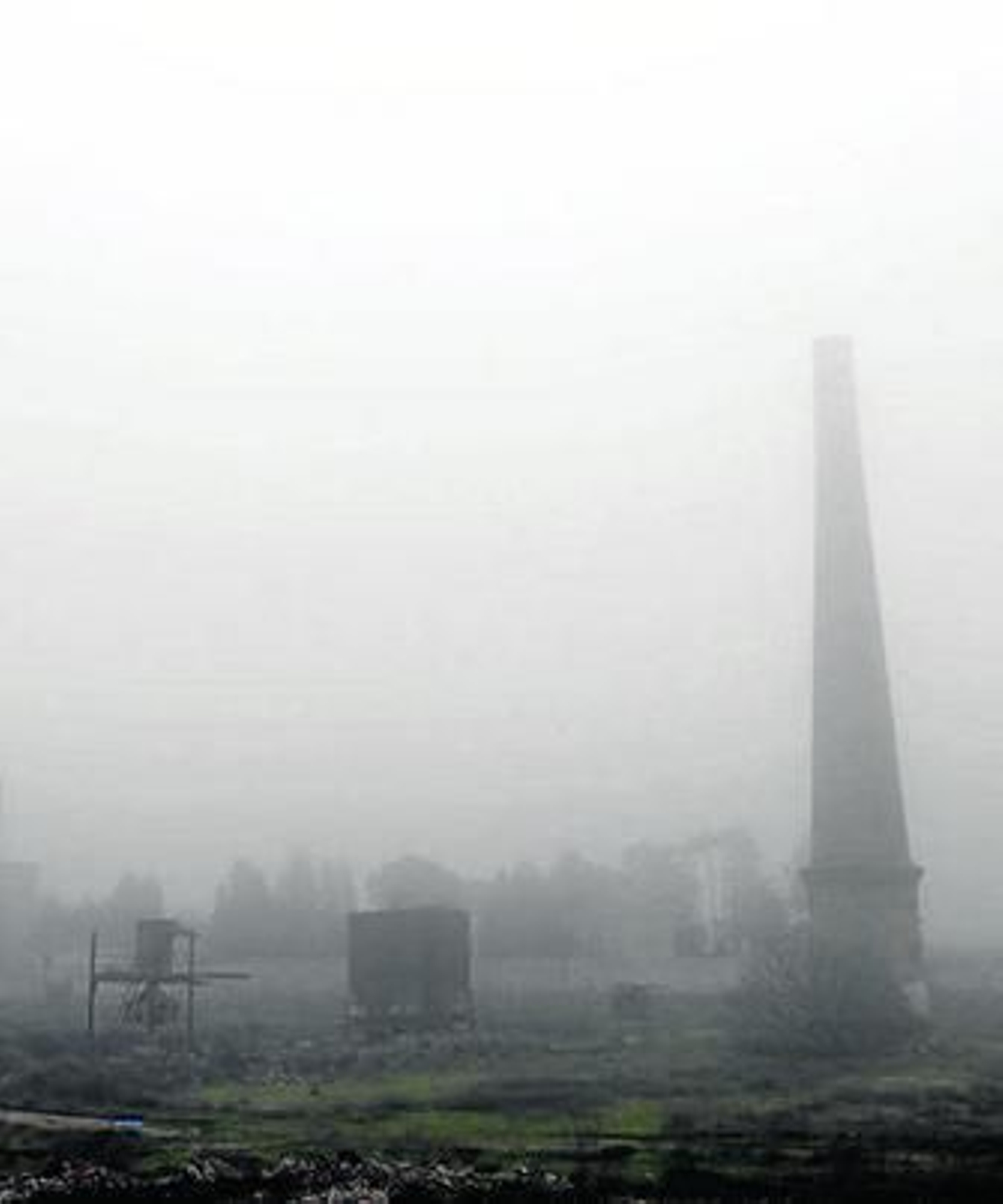 Imagen de un banco de niebla en la zona de la Vega granadina.