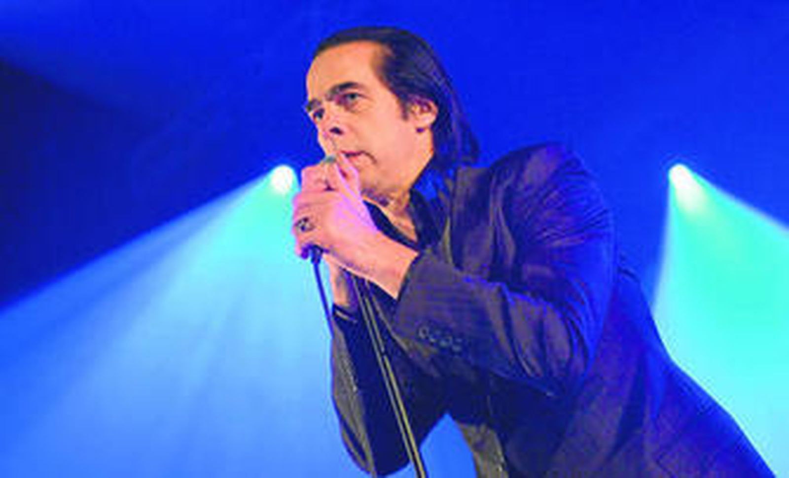 Nick Cave, durante la presentación en Berlín de 'Push The Sky Away', a mediados del pasado mes de febrero.
