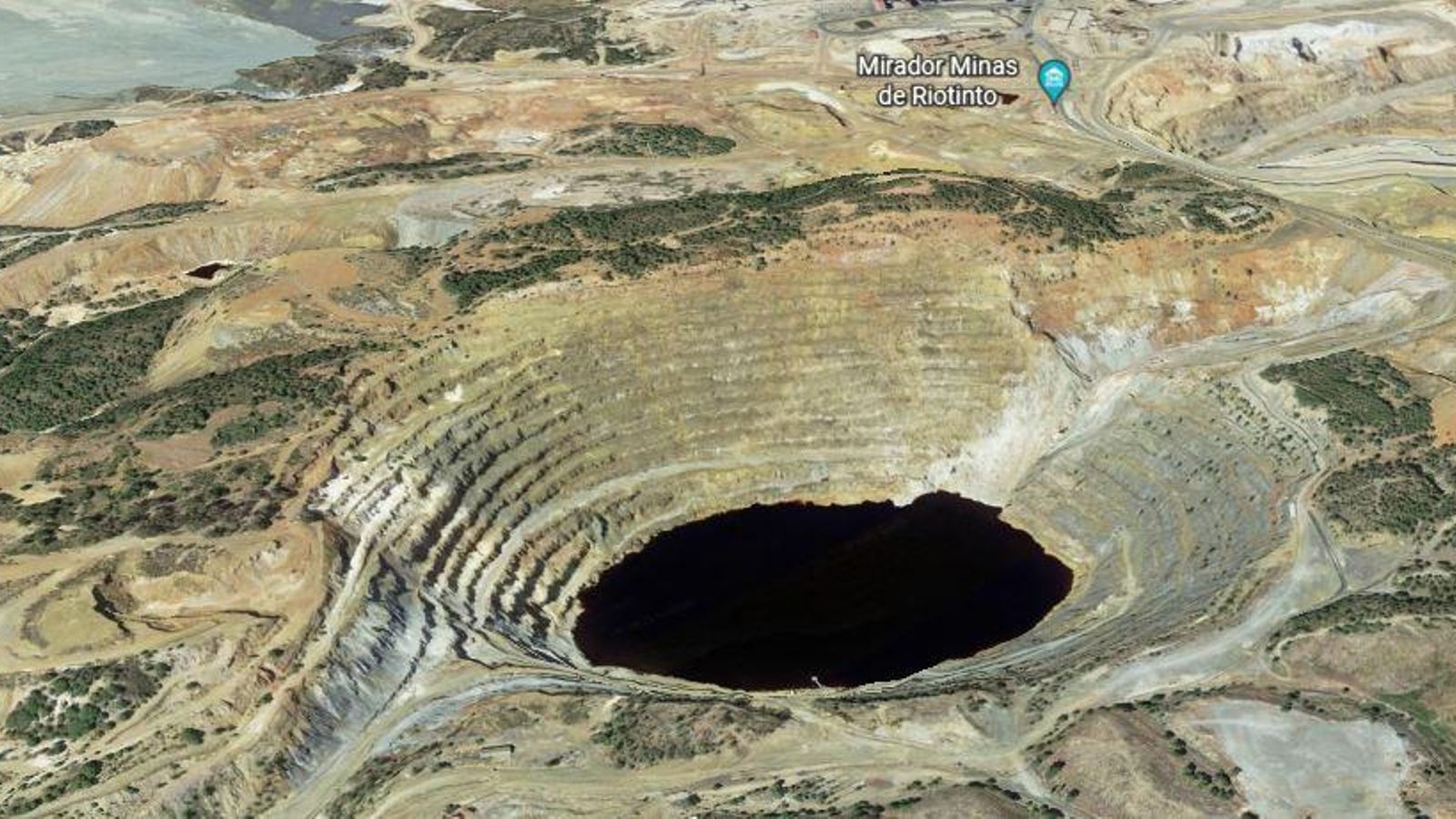 Corta Atalaya desde el cielo