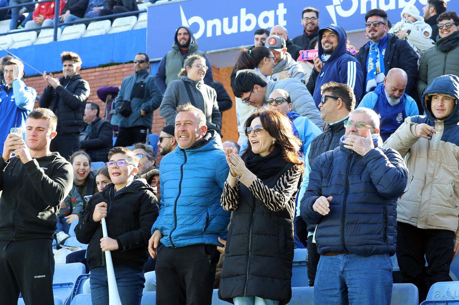 Búscate en las gradas del Nuevo Colombino durante el Recre-Estepona