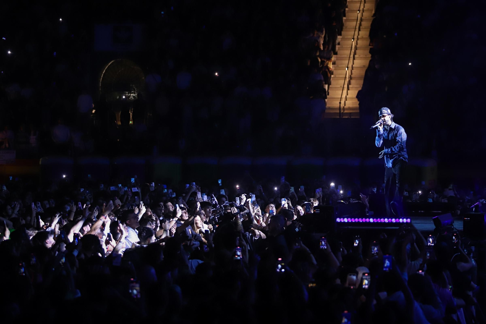 Así fue el concierto de Mora en la Plaza de Toros de Granada.