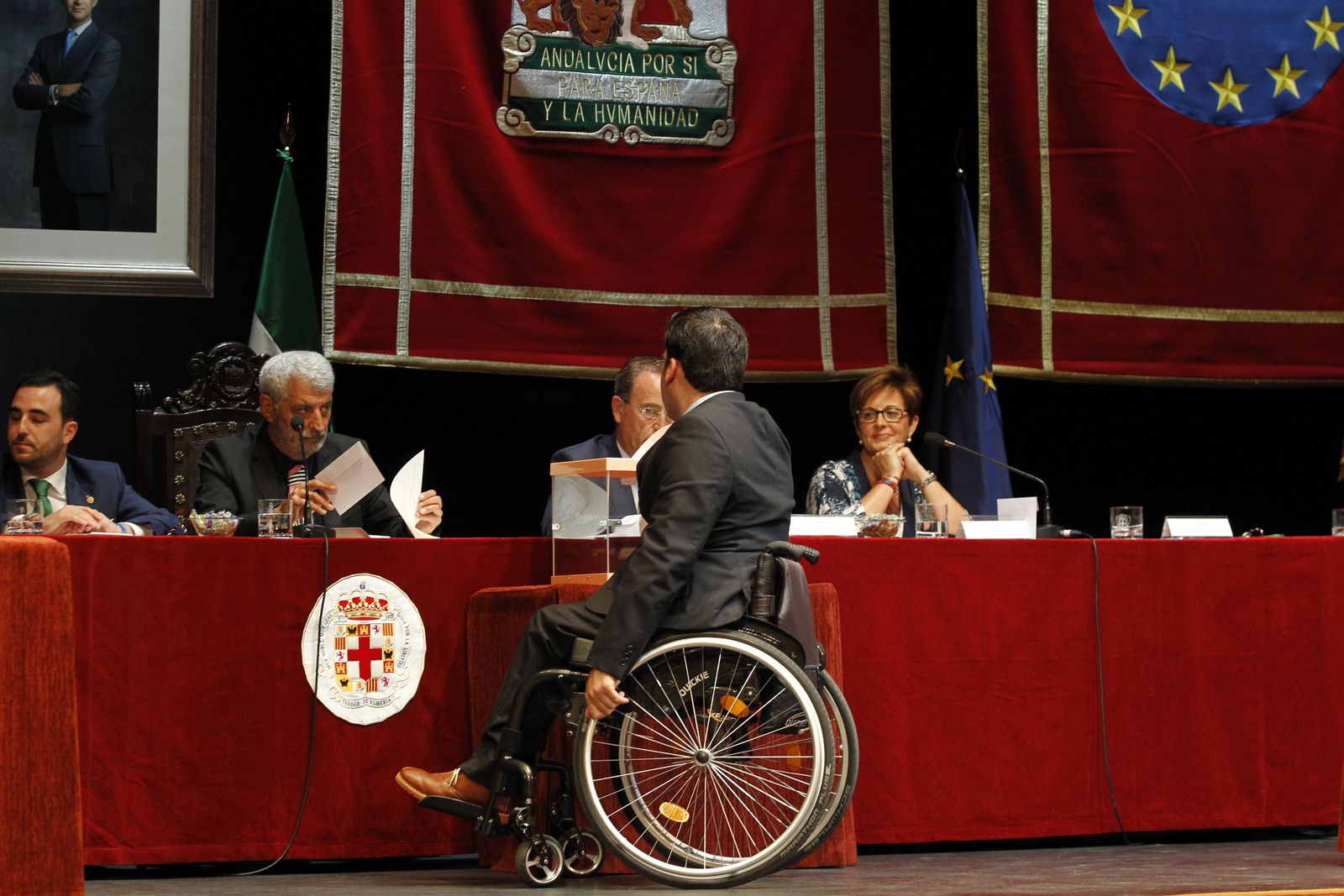 Fotogalería Pleno Constitución Ayuntamiento de Almería