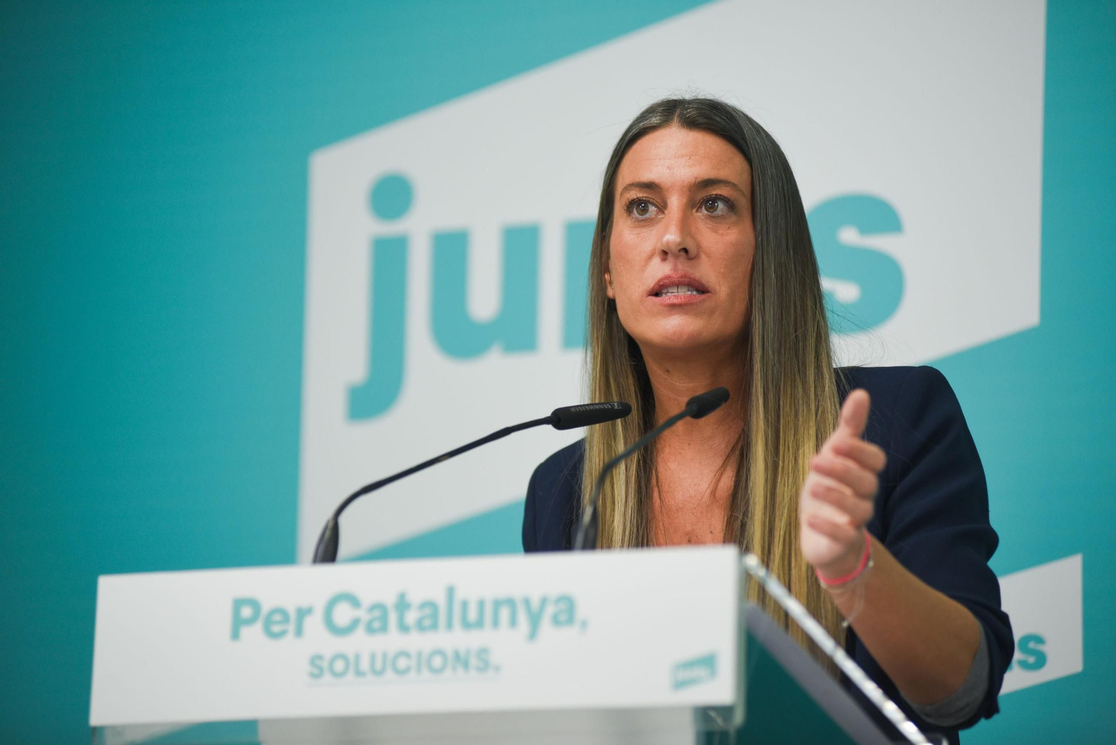 La portavoz en el Congreso de Junts, Miriam Nogueras. La portavoz en el Congreso de Junts, Miriam Nogueras.