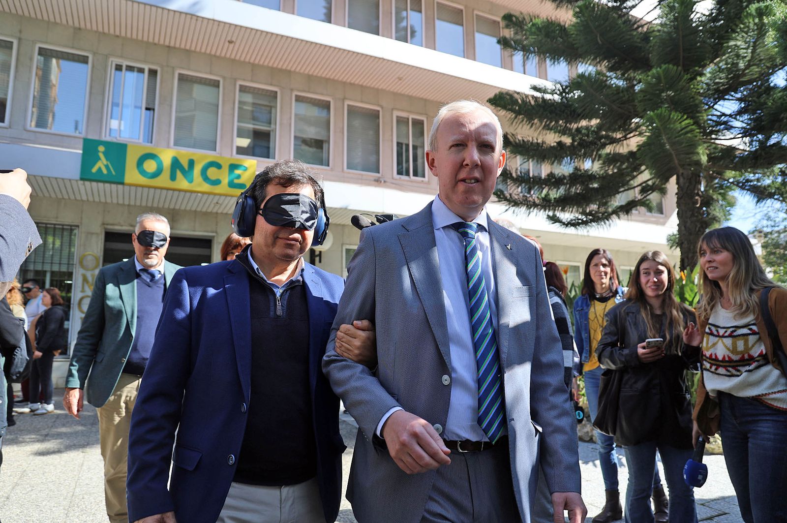 Imágenes de la inauguración de la Semana del Grupo Social ONCE de Huelva