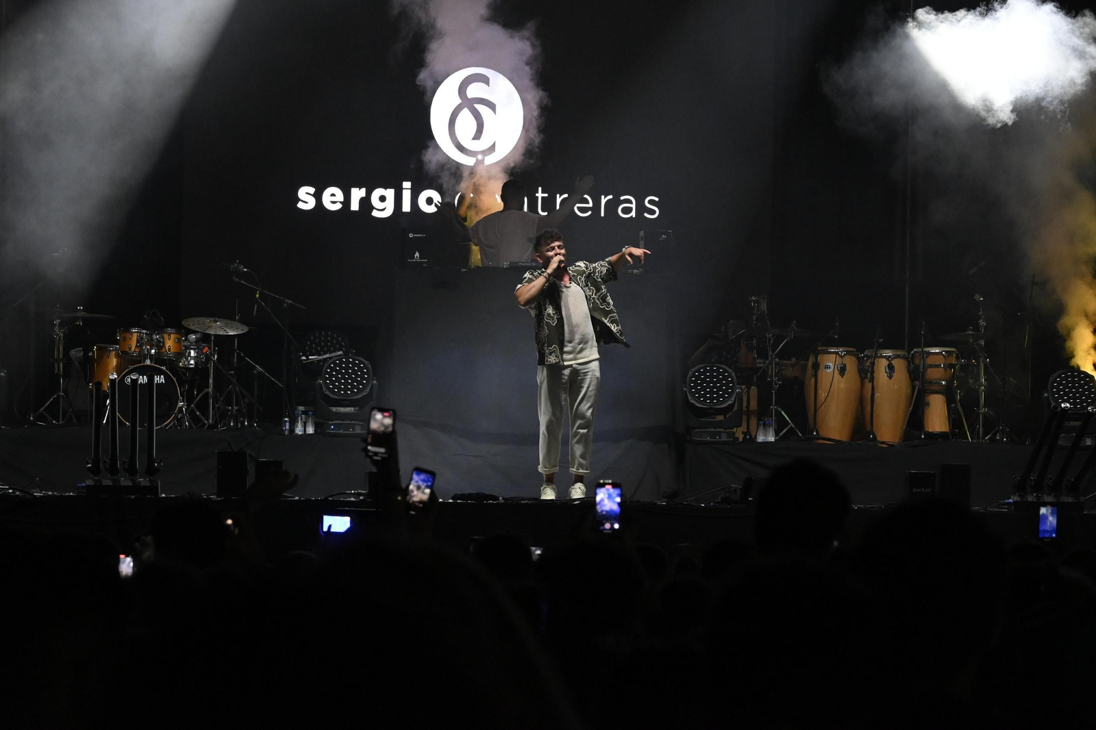 Imágenes del concierto de Sergio Contreras y Raule en las Colombinas