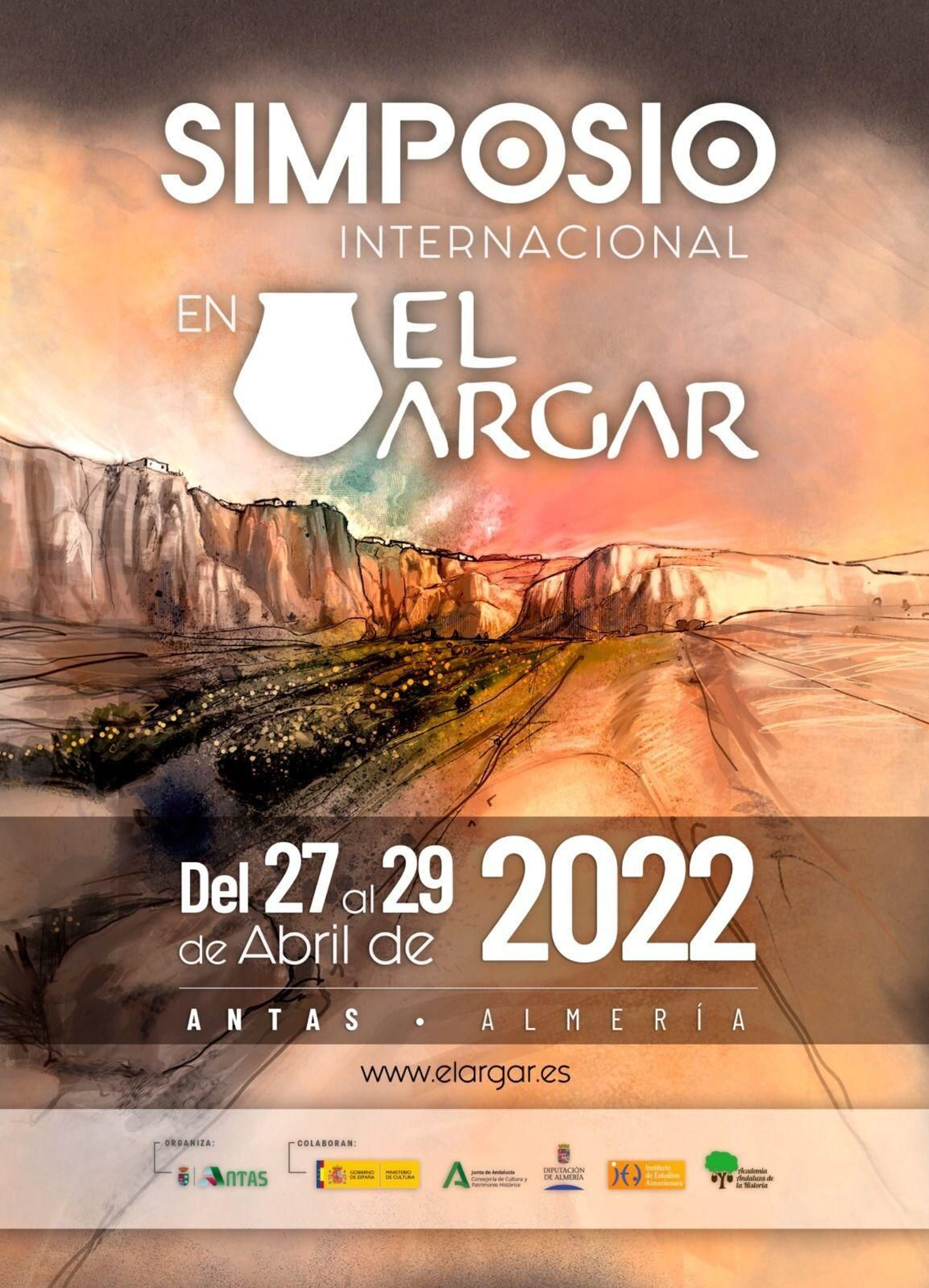 Cartel del Simposio Internacional en El Argar.