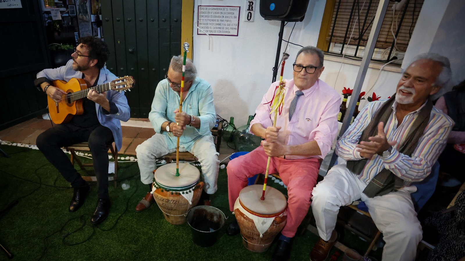 Zambomba en casa de Jerónimo y Carmen en Jerez