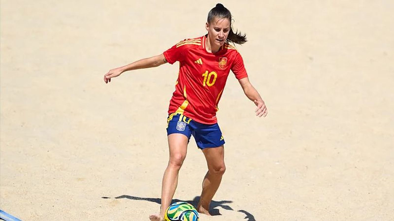 Jessi fue titular en los tres primeros compromisos de la selección española.