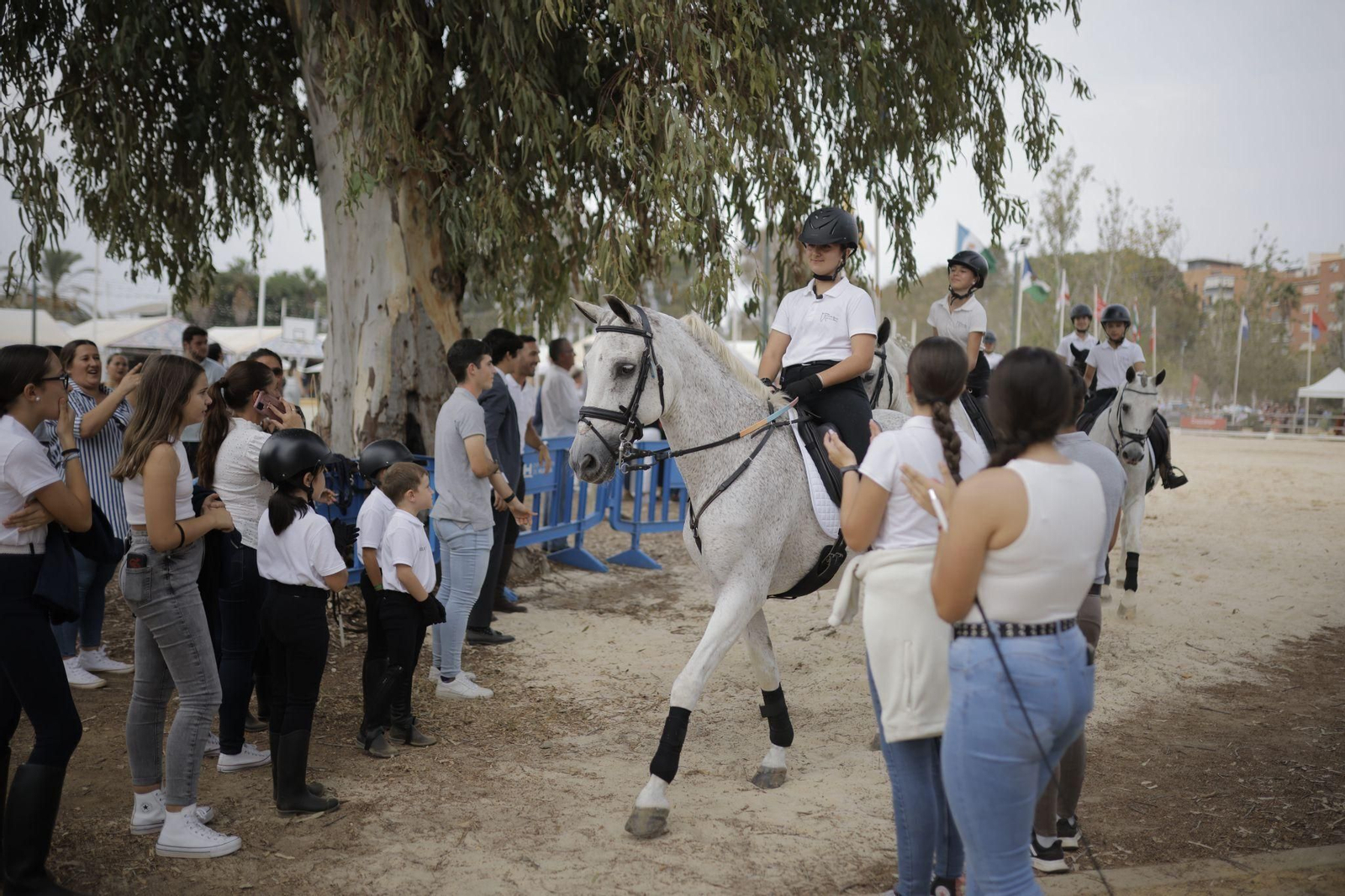 Feria del Caballo 2023: Así han sido las exhibiciones de las escuelas hípicas de Huelva