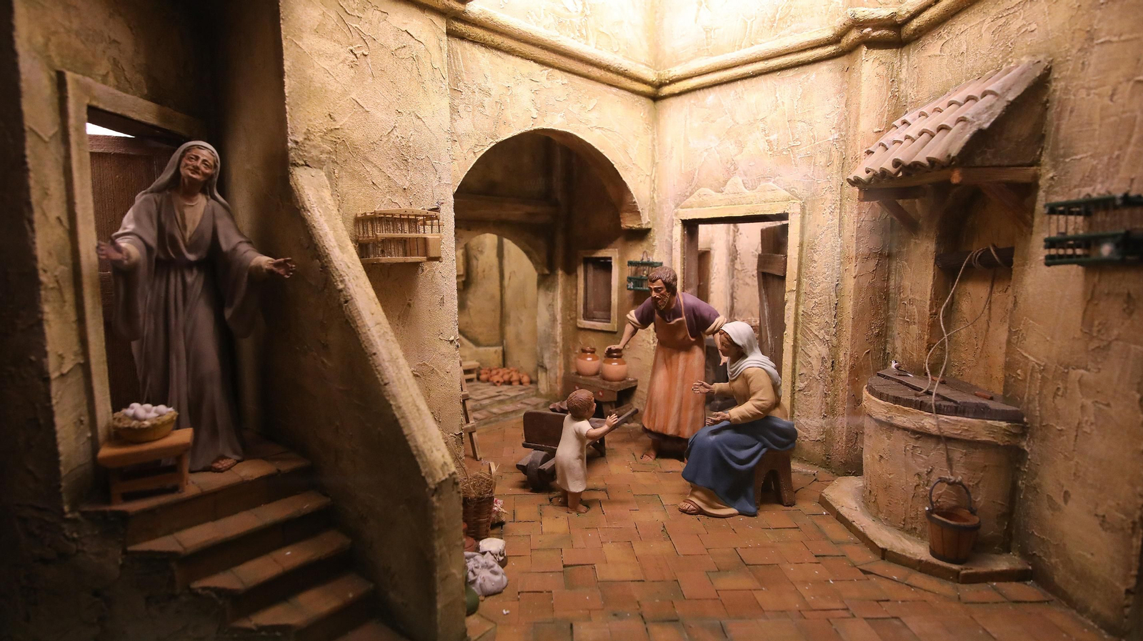 El Arte del Belén  muestra su grandeza en los Claustros