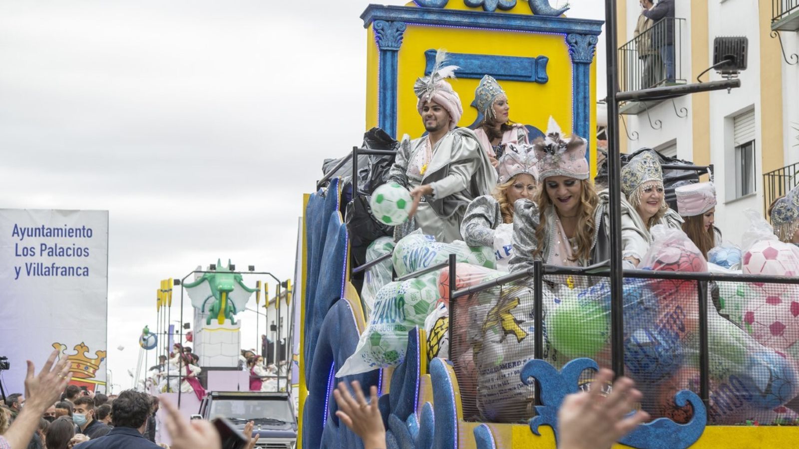 La cabalgata de Los Palacios.