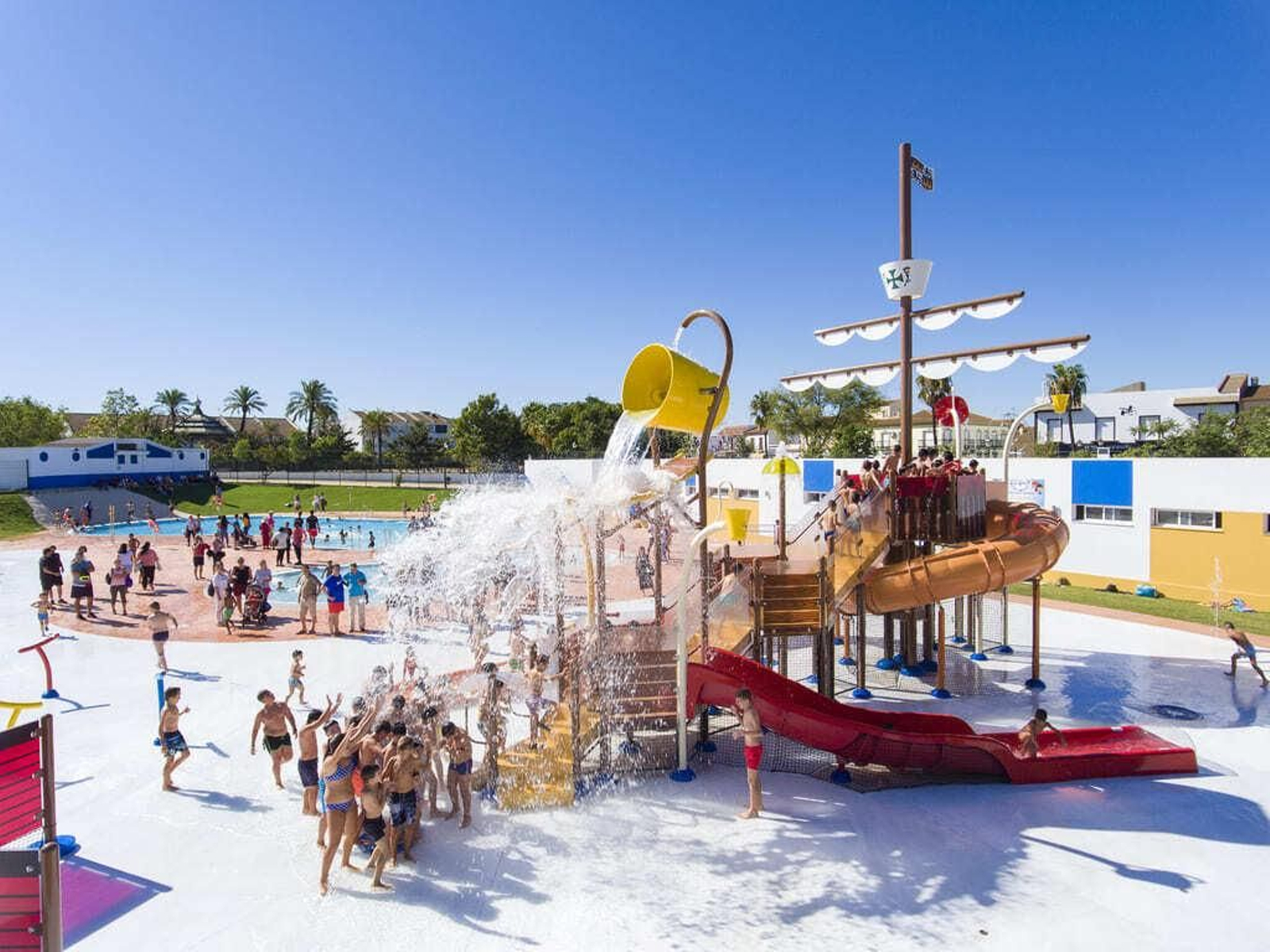 Plan en Huelva: el parque acuático de Palos de la Frontera