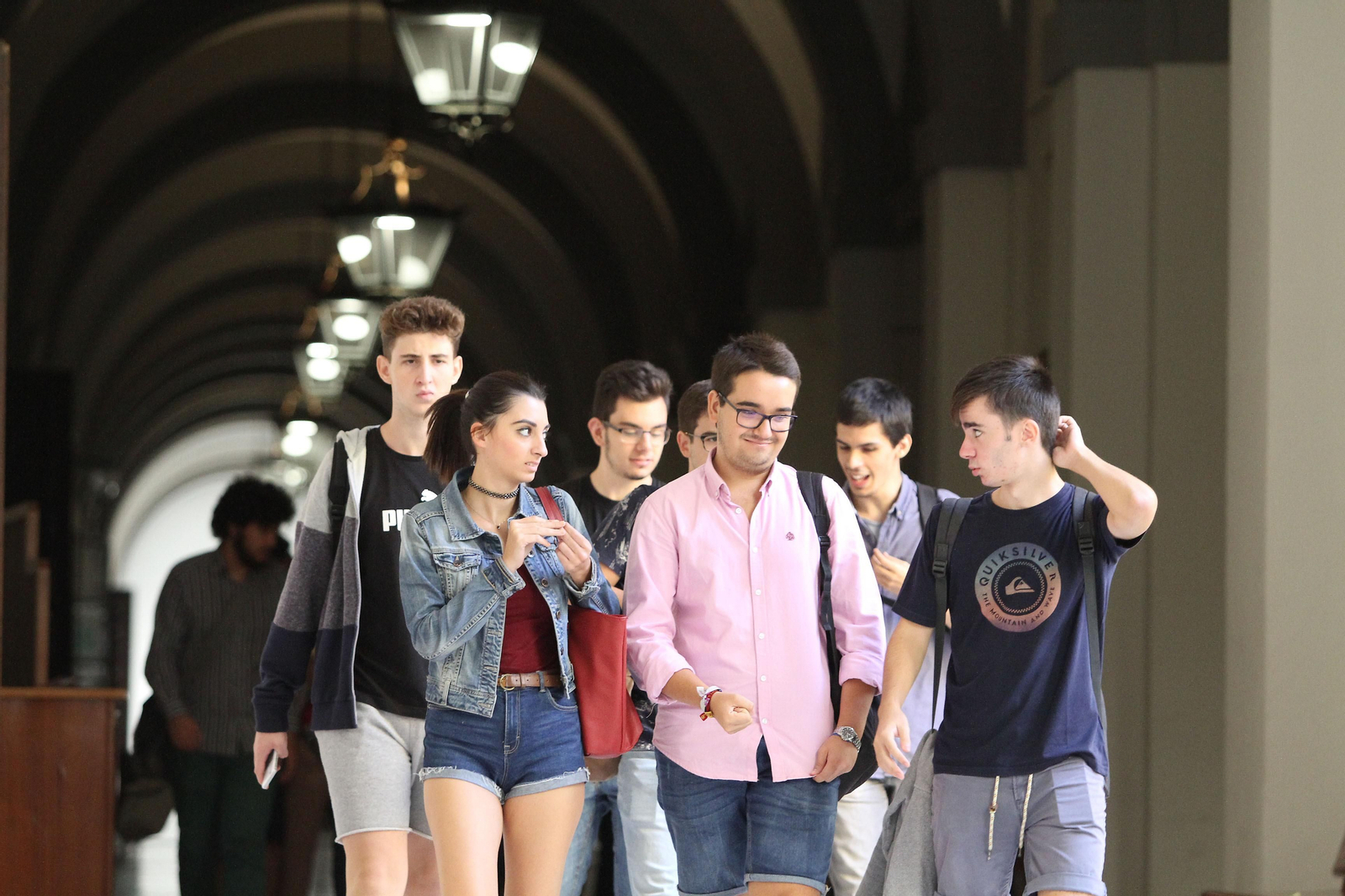 Estudiantes de la Universidad de Sevilla, en una imagen de archivo.