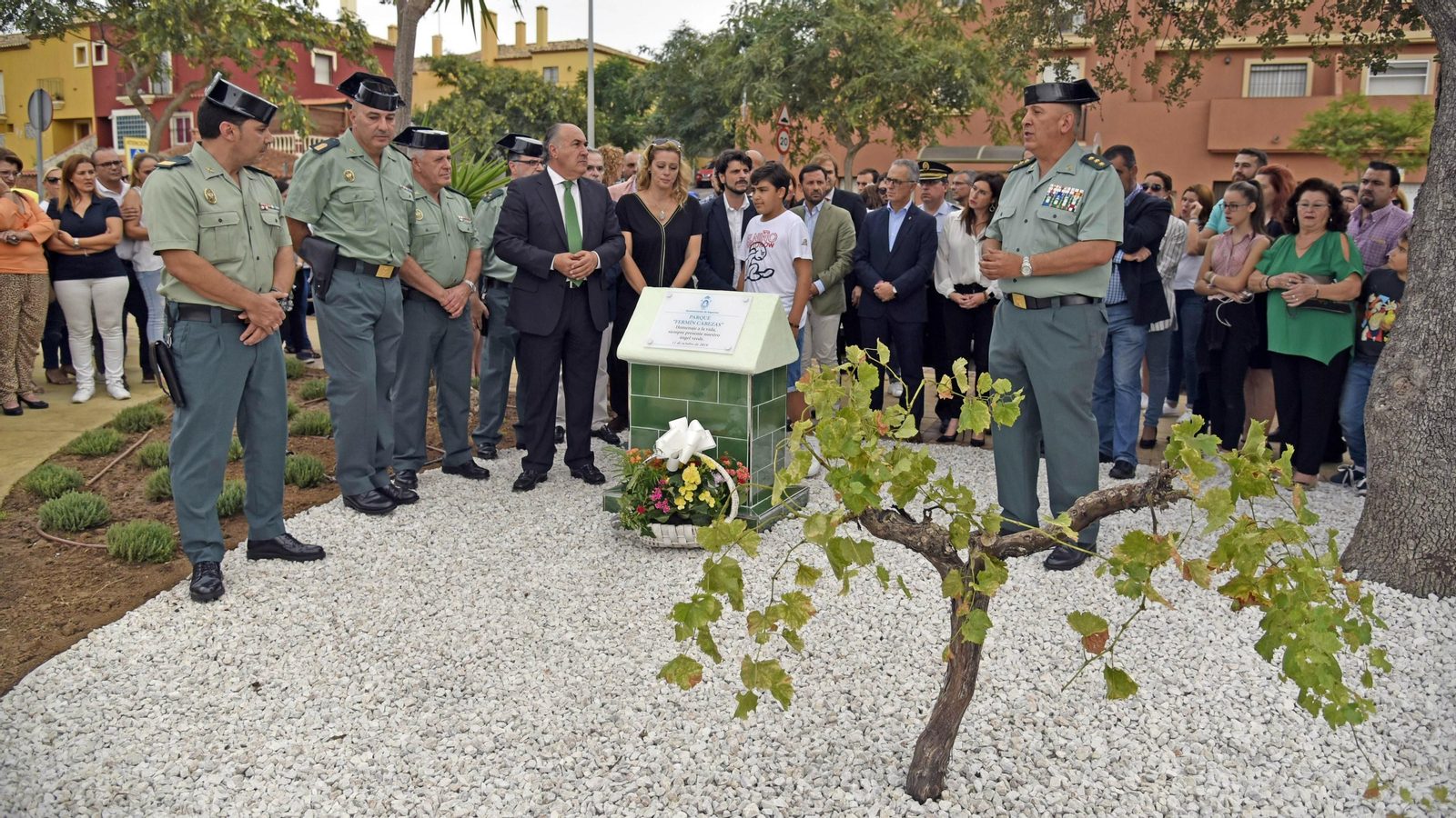 Inauguración del parque Fermín Cabezas