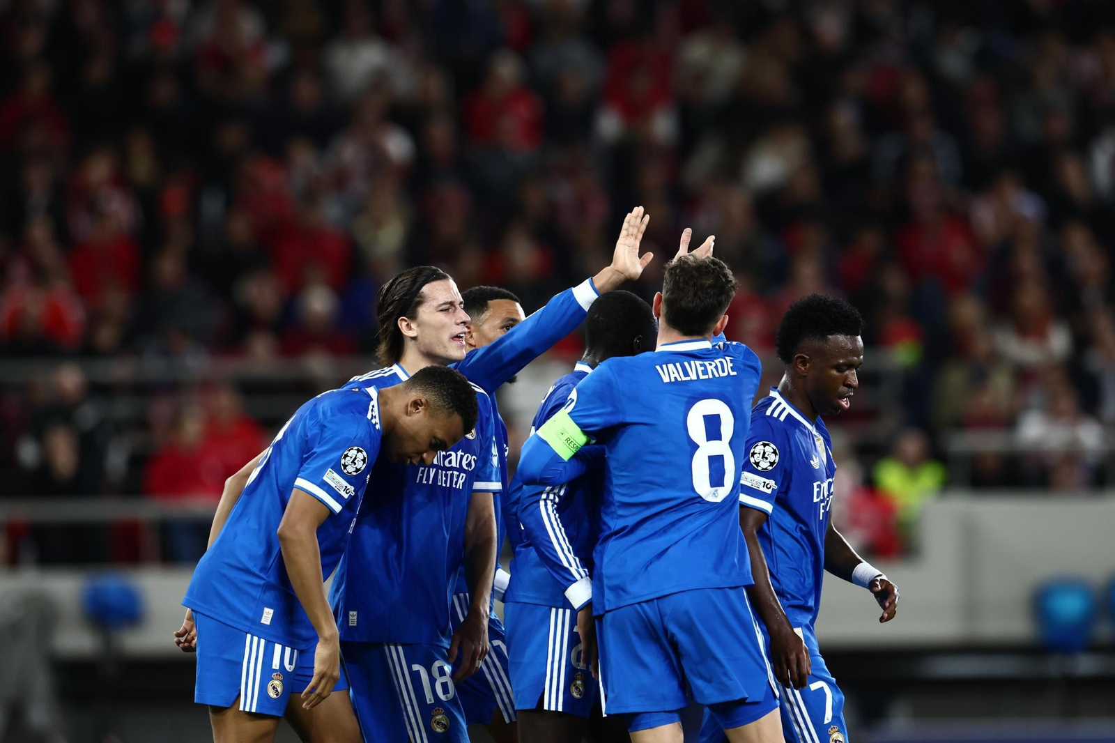 Las imágenes del Olympiacos-Real Madrid